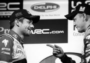 Mikko Hirvonen i Sebastien Loeb